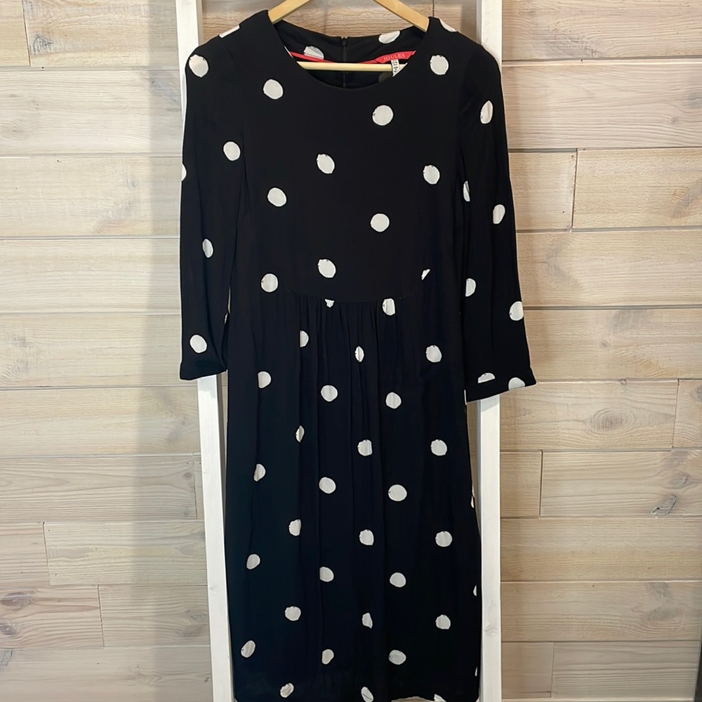 Joules Polka Dot Midi Dress